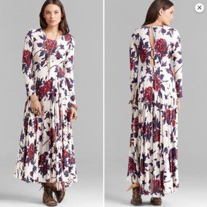 Free People | First Kiss | Floral | Maxi | Dress | Size Medium